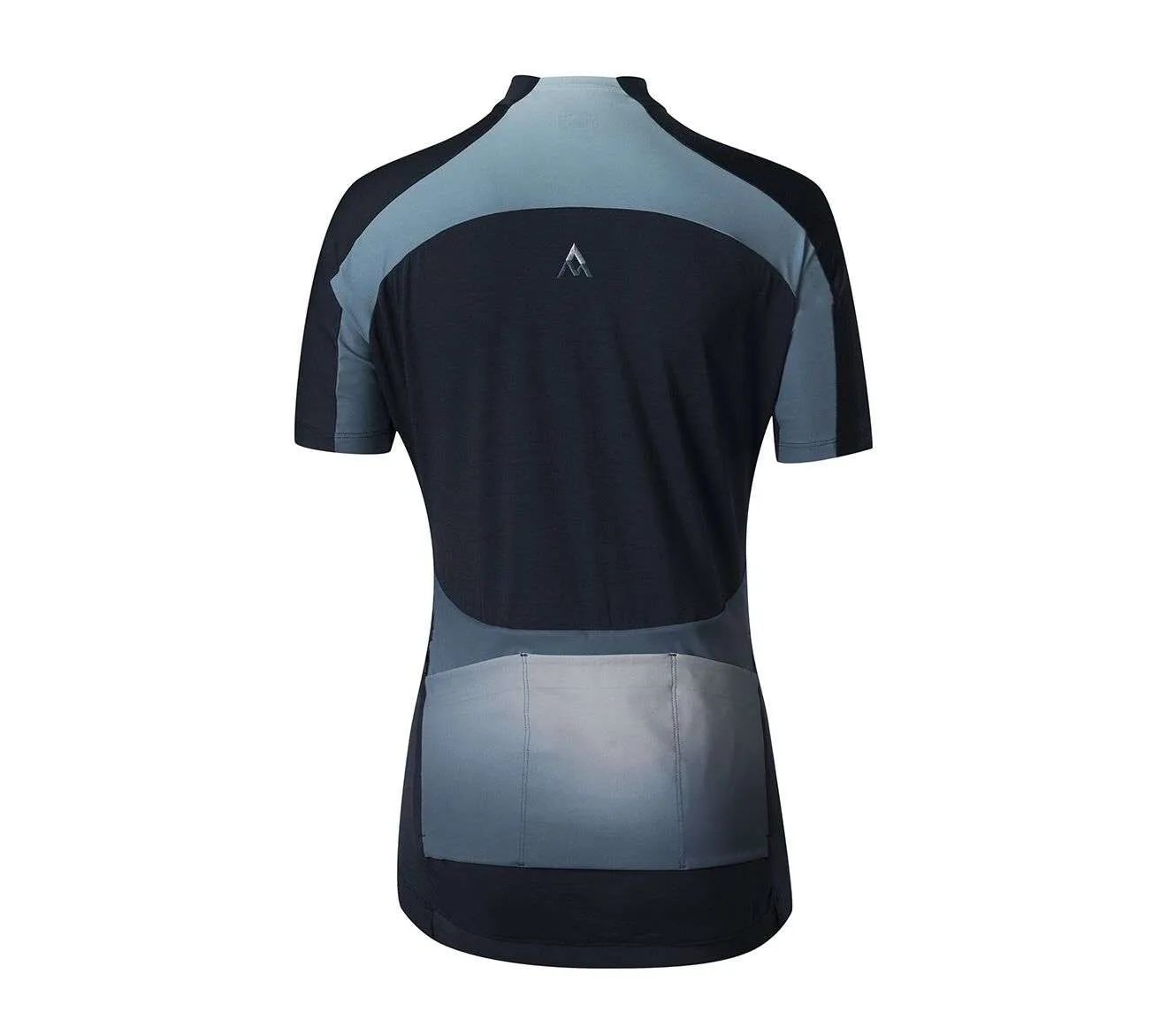 7mesh Ashlu Merino Fietsshirt Korte Mouwen Zwart/Blauw Dames