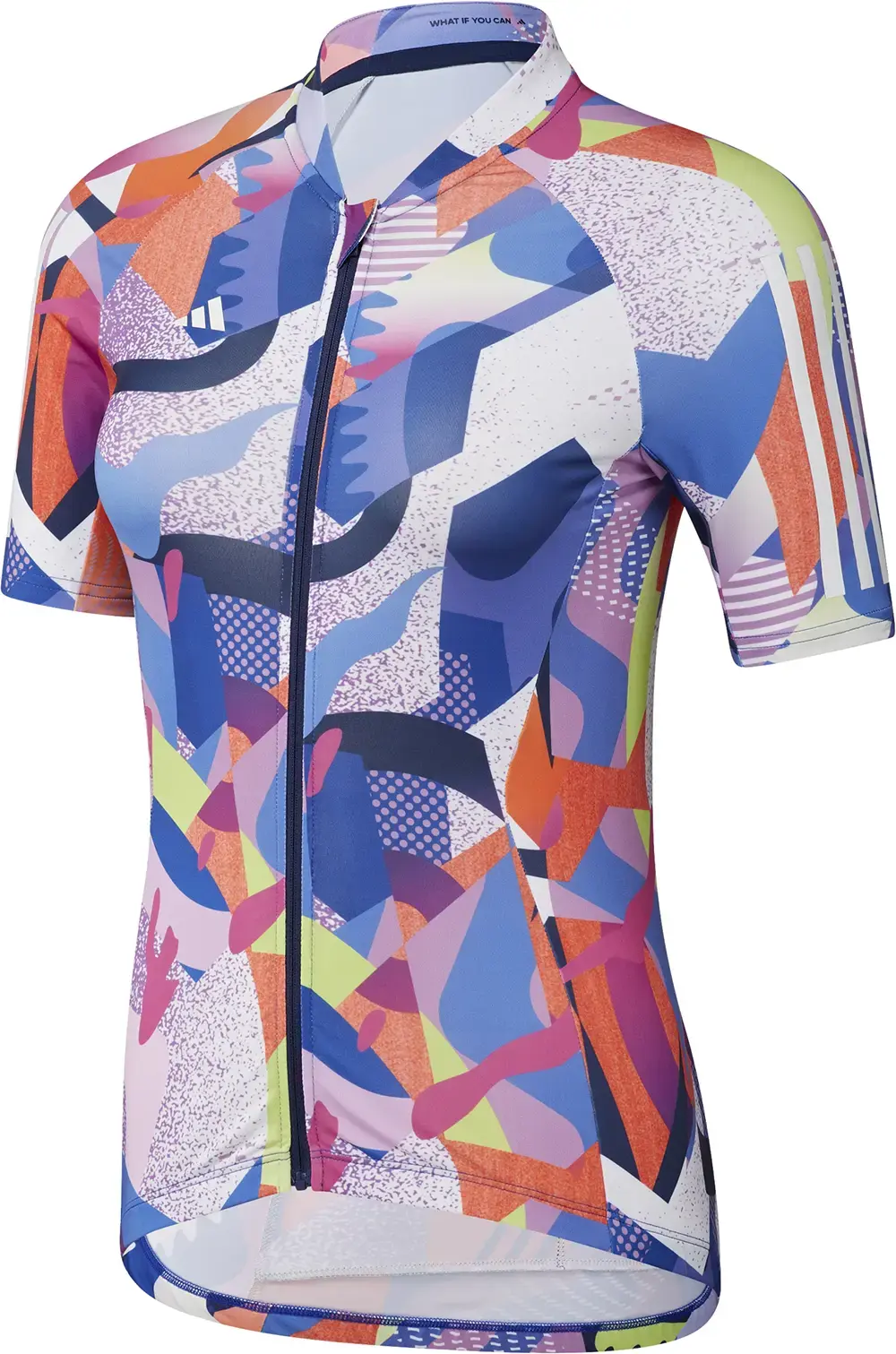 adidas ESS PC Fietsshirt Korte Mouwen Paars/Multi Dames