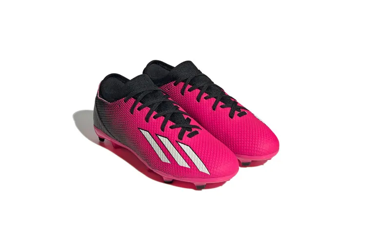 Adidas X Speedportal.3 Firm Ground Voetbalschoenen  Team Shock Pink 2 / Zero Metalic / Core Black KIDS