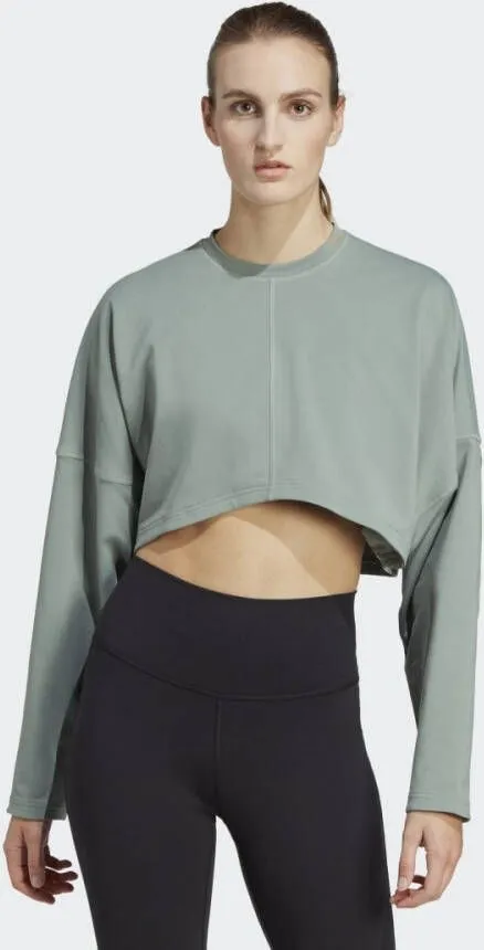 Adidas Yoga Studio Crop Dames Sweatshirts