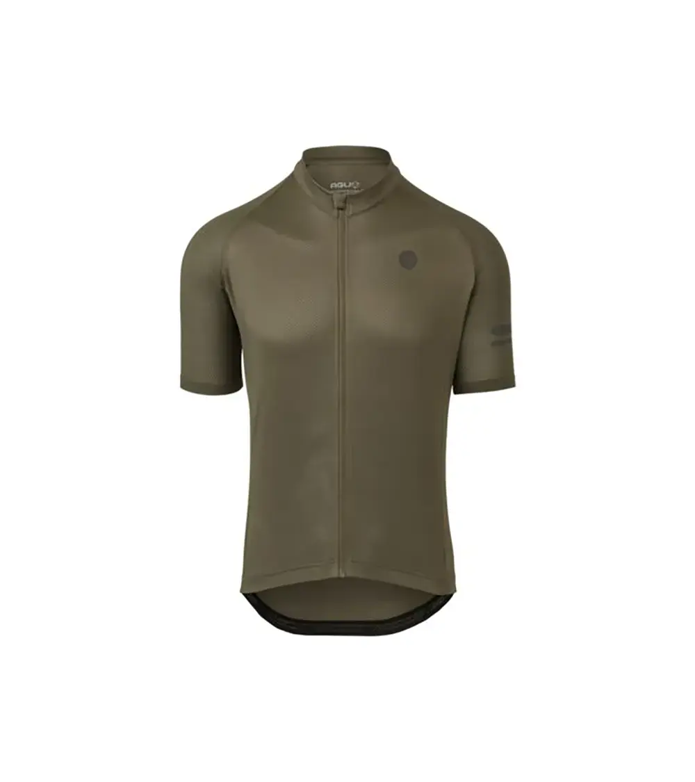 AGU Core Essential Fietsshirt Korte Mouwen Groen Heren