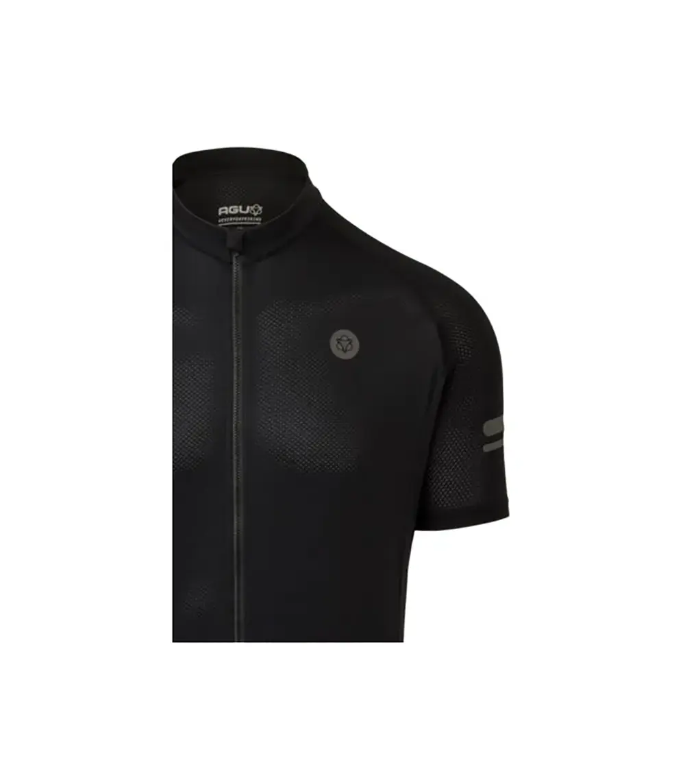 AGU Core Essential Fietsshirt Korte Mouwen Zwart Heren