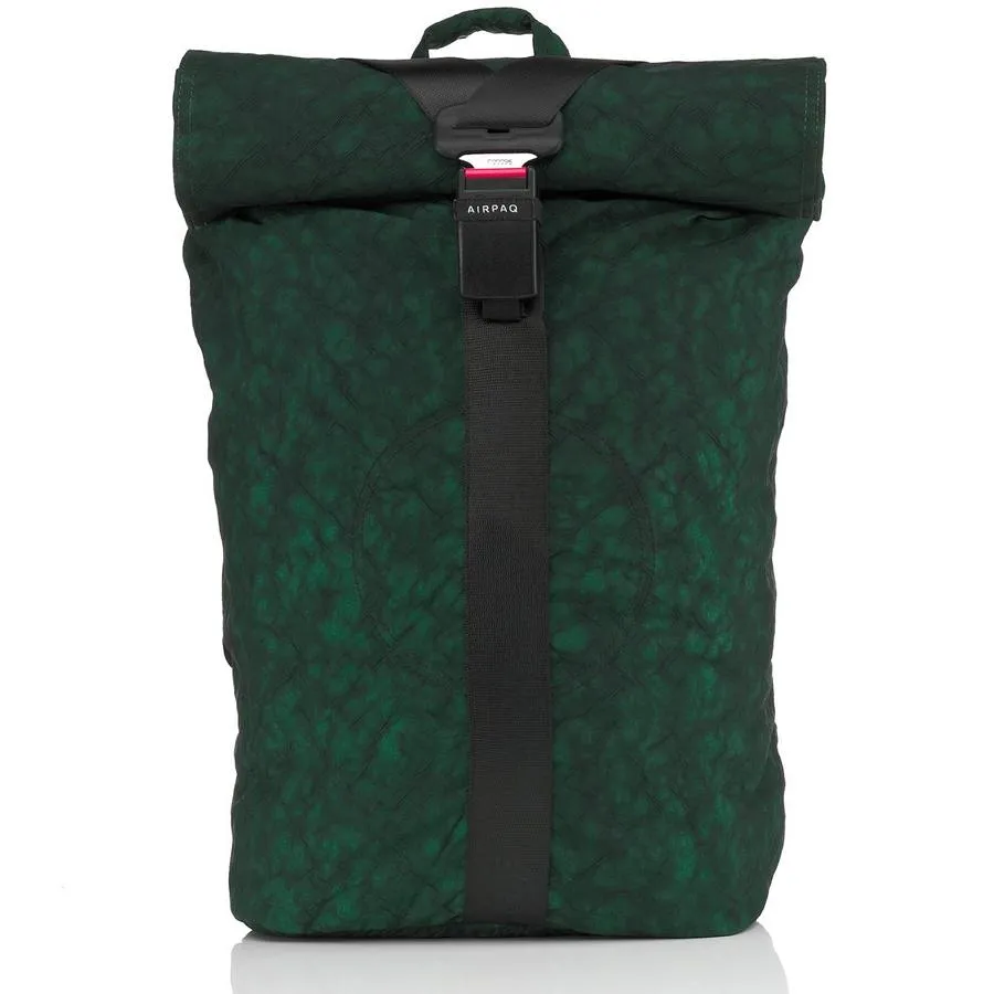  Airpaq airbag rugzak rolltop BIQ unicolour green