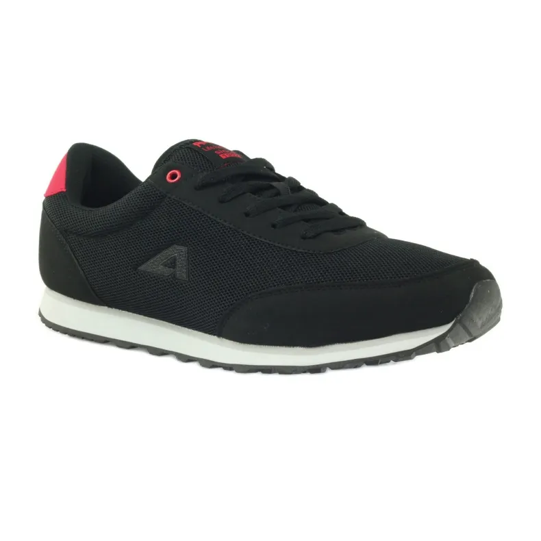 American Club ADI sportjogging American 1756 zwart rood