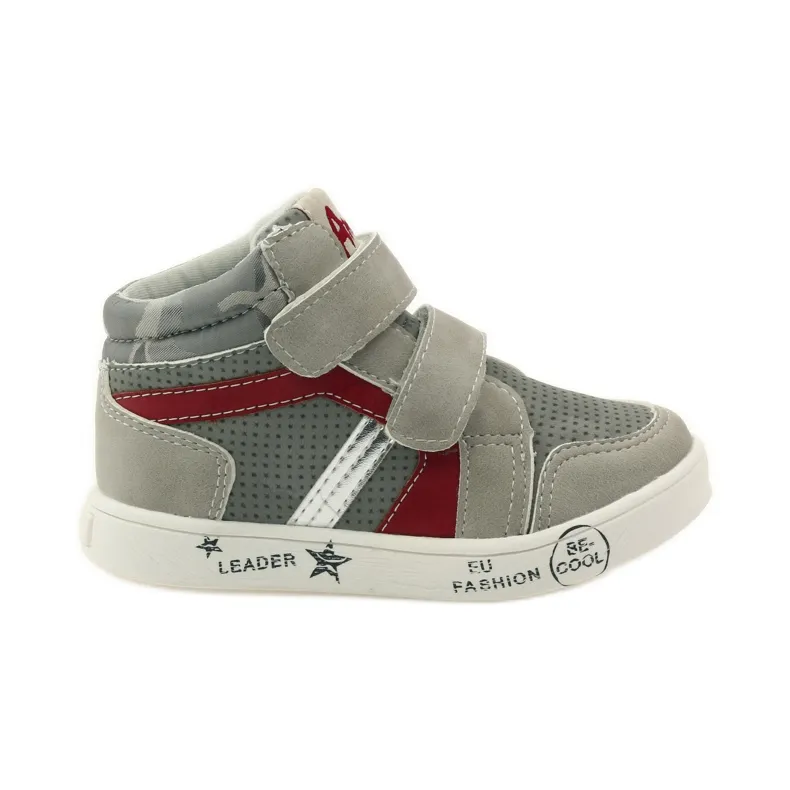 American Club Amerikaanse 17353 sportschoenen rood grijs