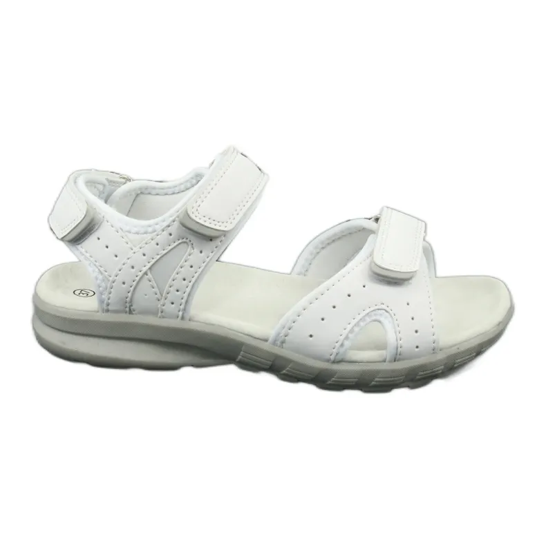 American Club HL15/20 witte sportsandalen