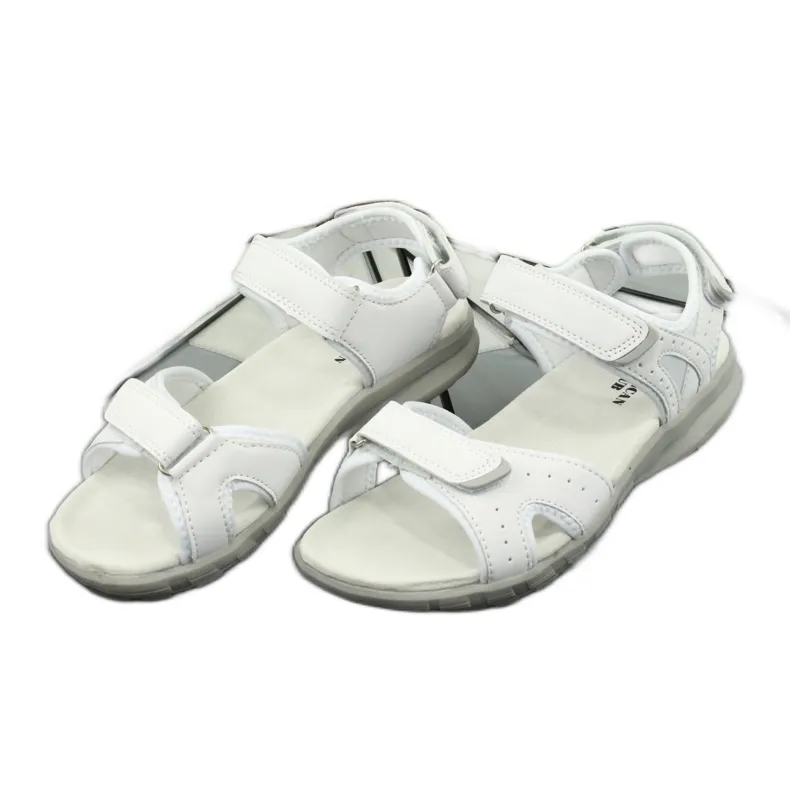 American Club HL15/20 witte sportsandalen