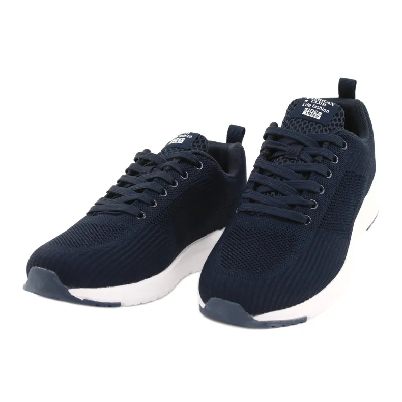 American Club Marineblauwe heren sportschoenen RD01 / 21