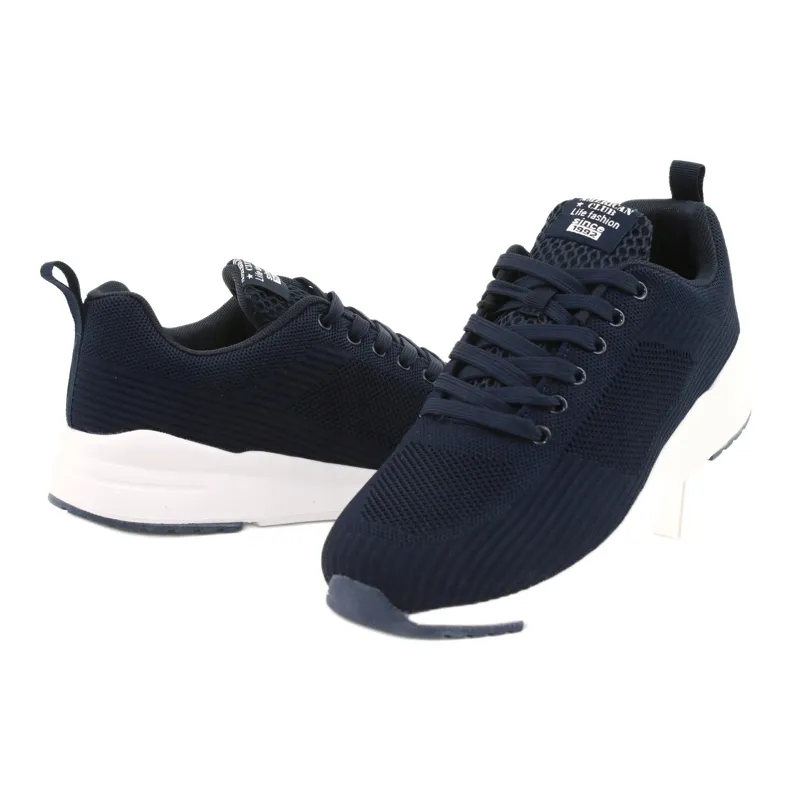 American Club Marineblauwe heren sportschoenen RD01 / 21