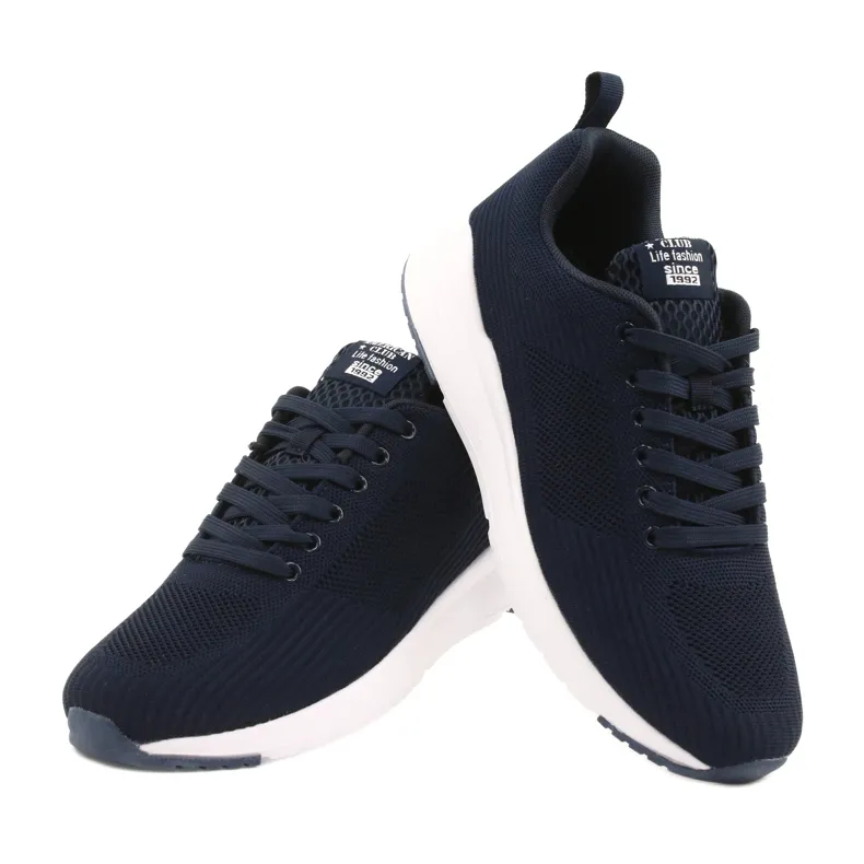 American Club Marineblauwe heren sportschoenen RD01 / 21