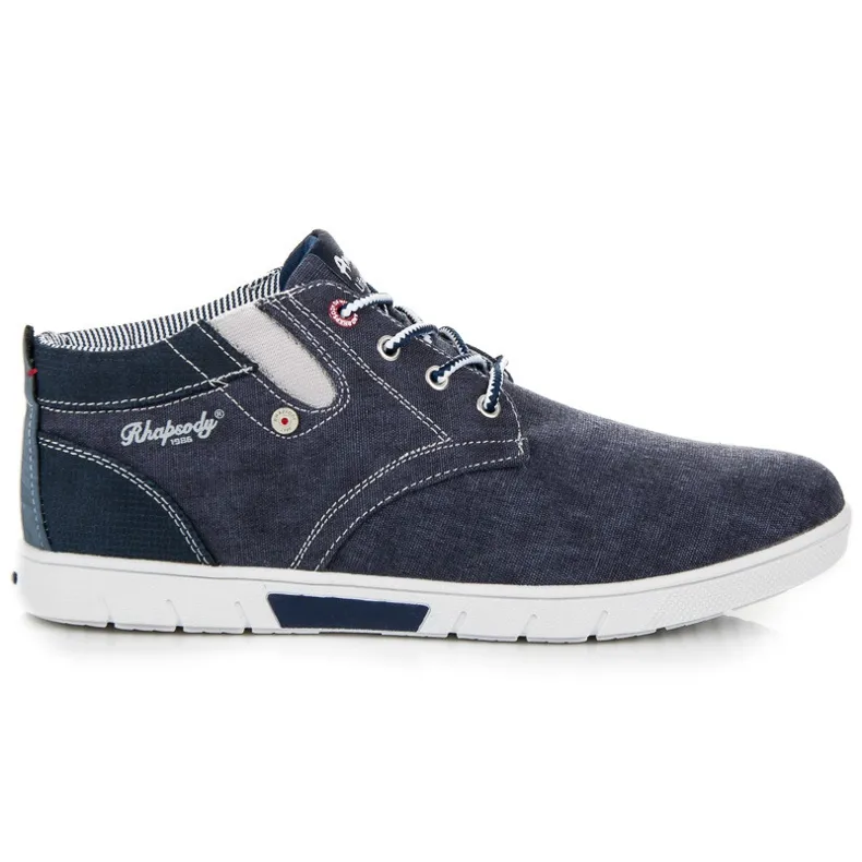 American Club Vrijetijdssneakers blauw