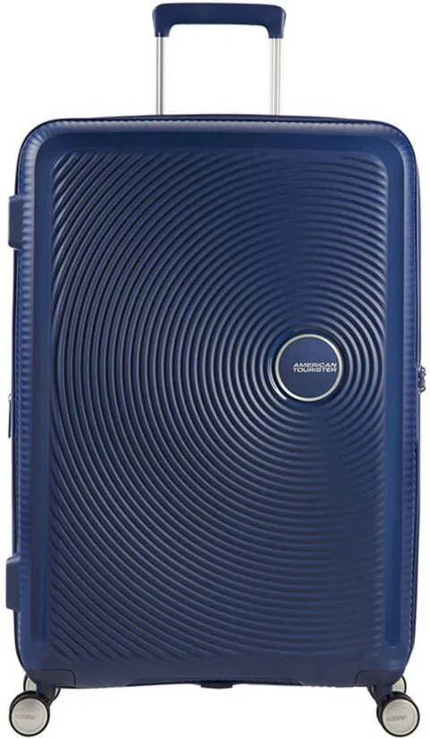 American Tourister Soundbox Spinner Handbagage Trolley Blue Unisex