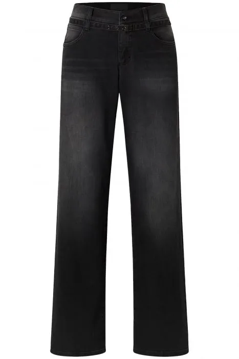 Angels wide leg broek met ceintuur | Liz