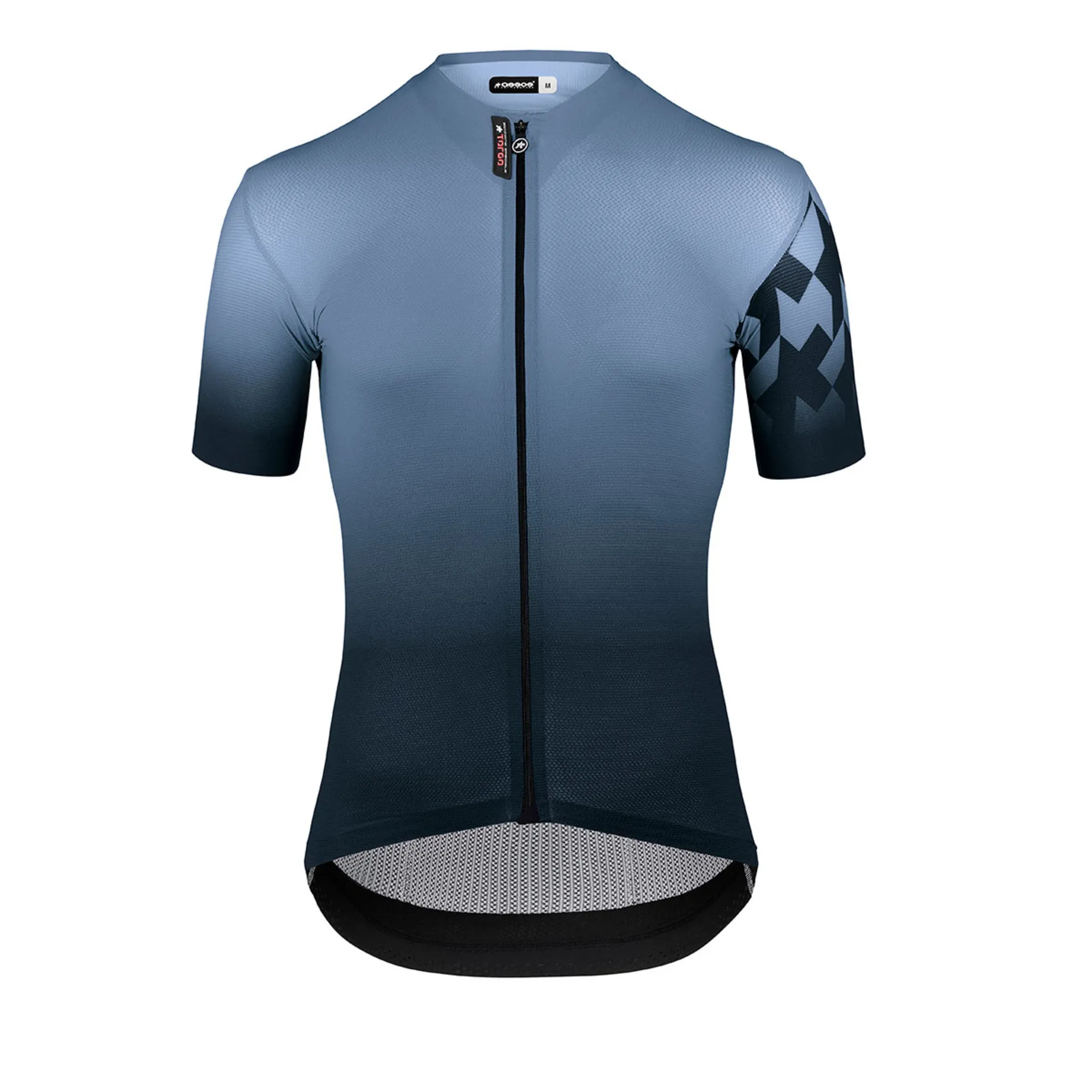 Assos Equipe RS S9 Targa Fietsshirt Korte Mouwen Grijs Heren