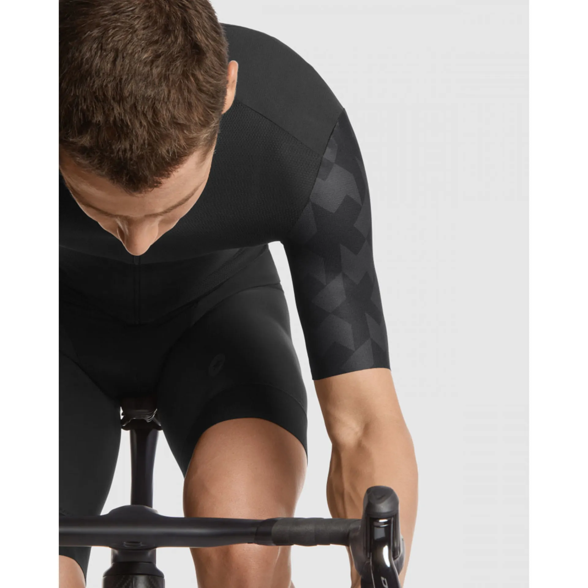 Assos Equipe RS S9 Targa Fietsshirt Korte Mouwen Zwart Heren