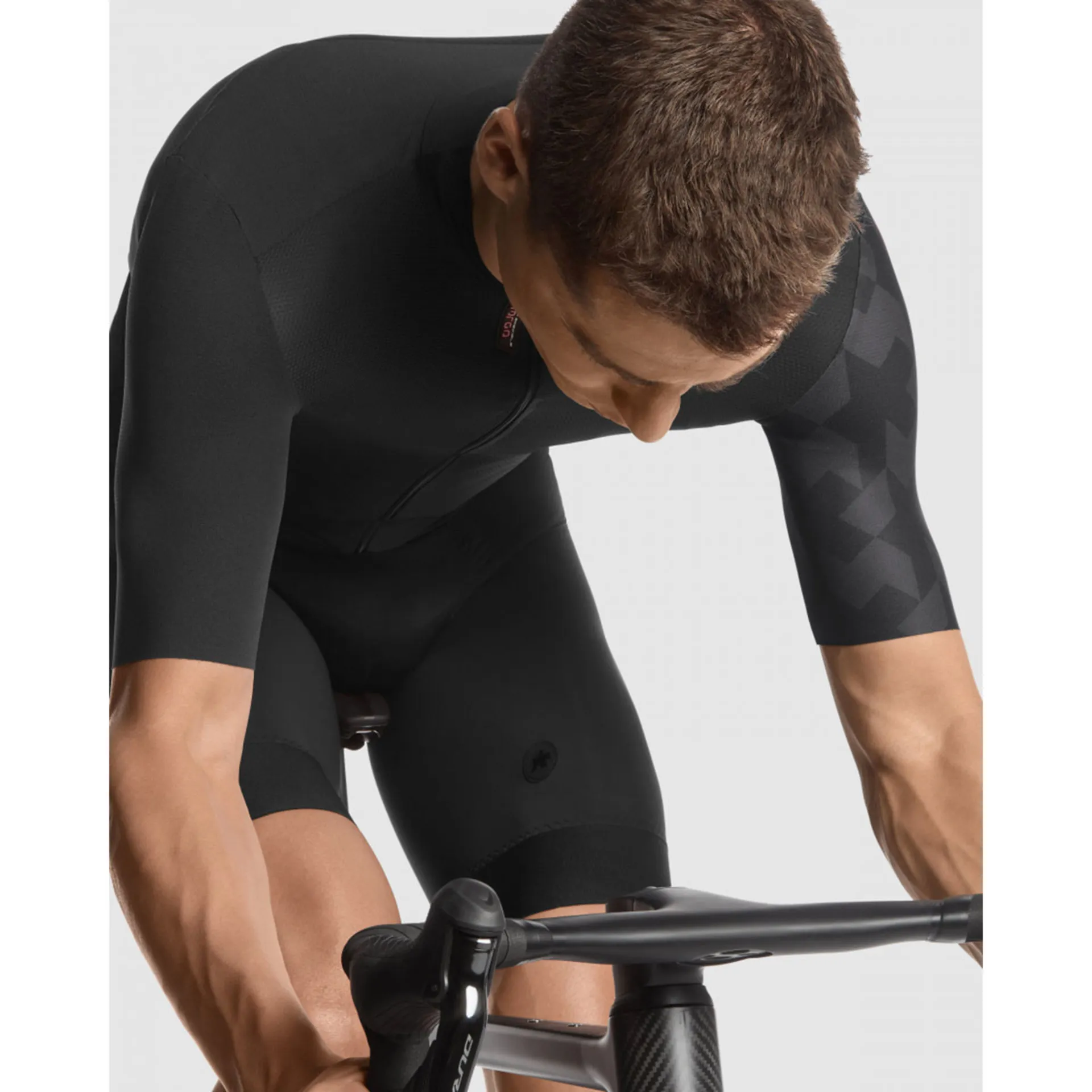 Assos Equipe RS S9 Targa Fietsshirt Korte Mouwen Zwart Heren