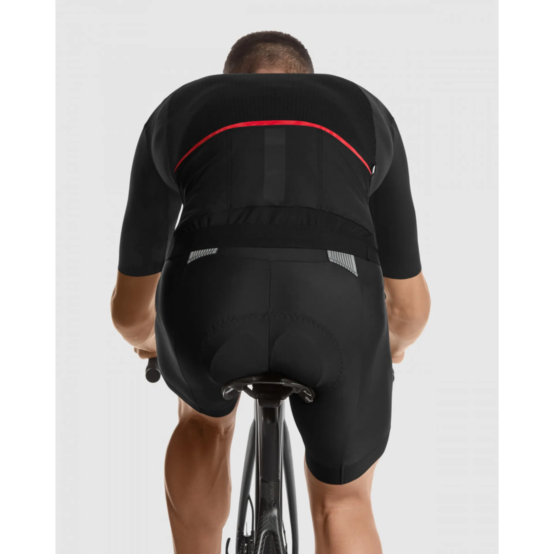 Assos Equipe RS S9 Targa Fietsshirt Korte Mouwen Zwart Heren