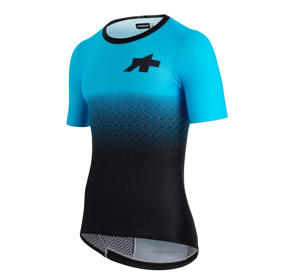 Assos Equipe RSR S9 Superleger Fietsshirt Korte Mouwen Blauw/Zwart Heren