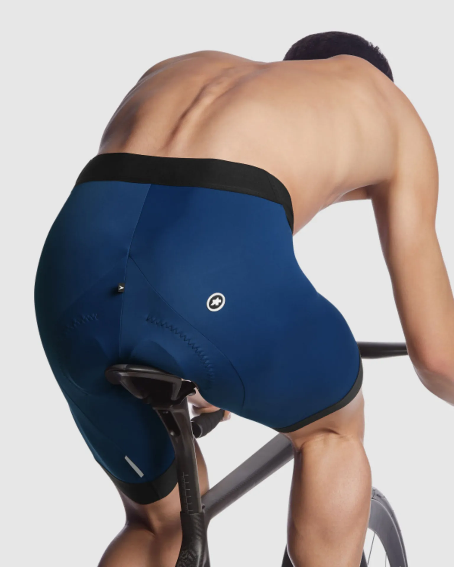 Assos Mille GT Half Fietsbroek Kort Zonder Bretels Blauw/Zwart Heren