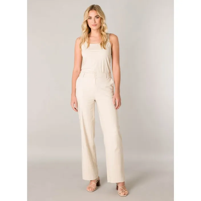 Base Level Yorin Pantalon light beige  