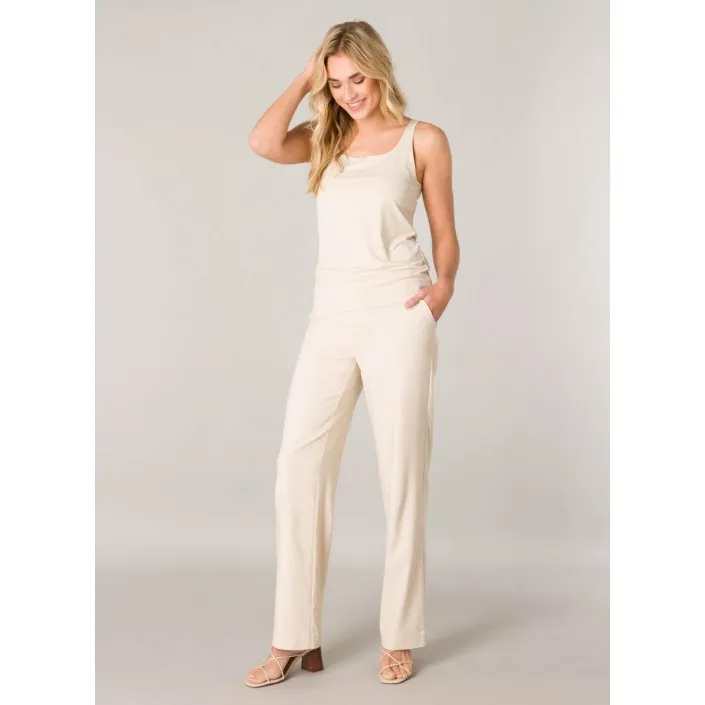 Base Level Yorin Pantalon light beige  