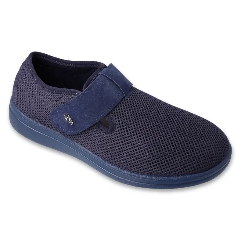 Befado herenschoenen pu 080M002 blauw