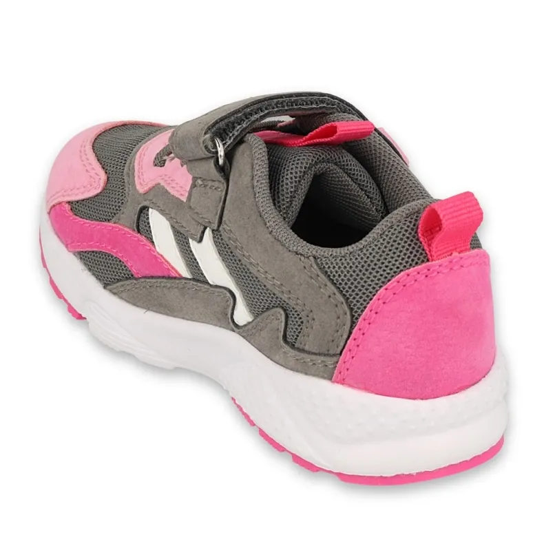 Befado kinderschoenen 516P122 roze grijs