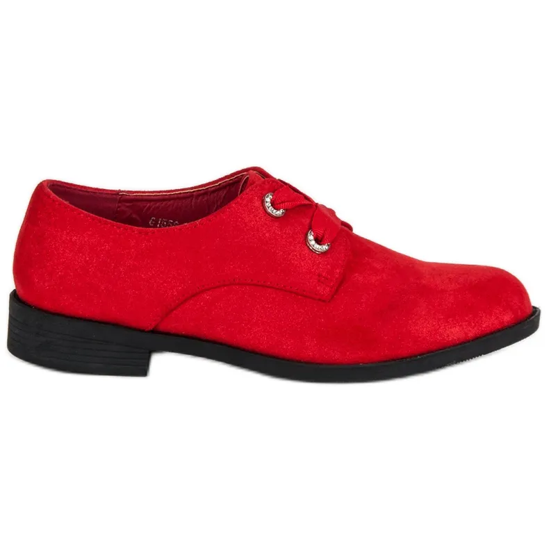 Bello Star Rode veterschoenen rood