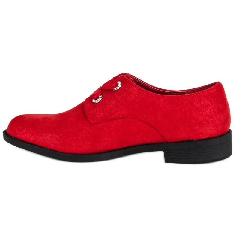 Bello Star Rode veterschoenen rood