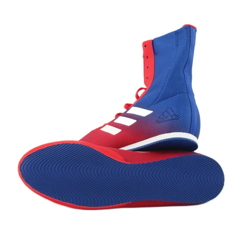 BOKSSCHOENEN ADIDAS BOX HOG PLUS BLAUWROOD