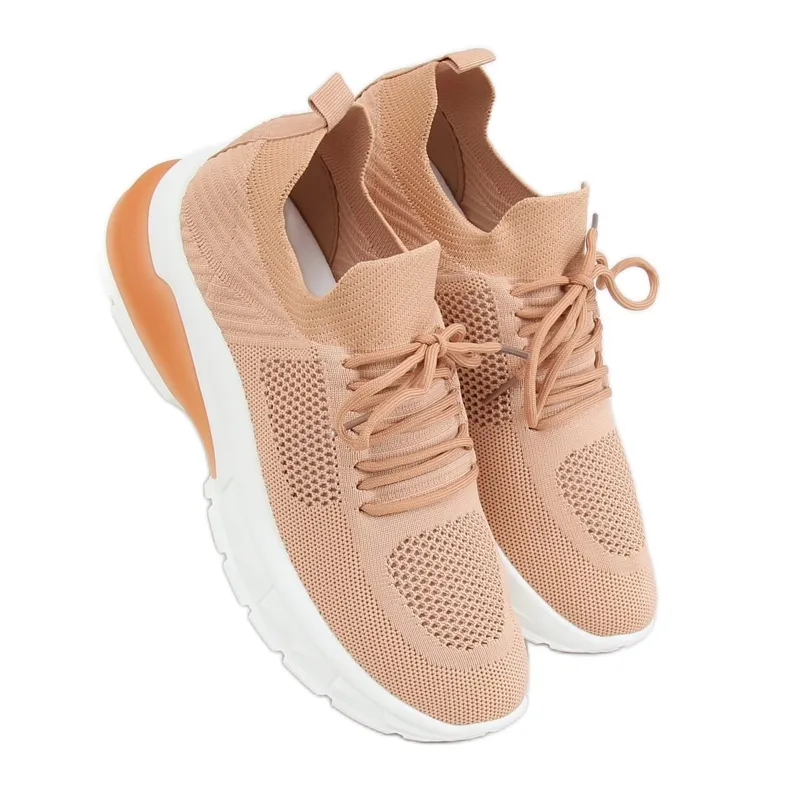 CARAMEL SOK SPORTSCHOENEN JH08 CAMEL BRUIN