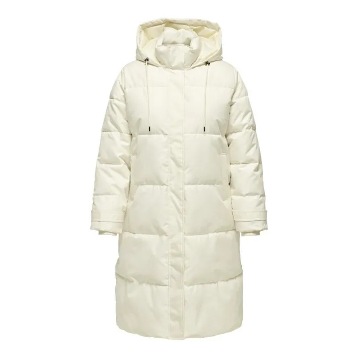 Carmakoma CARIRENE PUFFER COAT OTW eggnog  