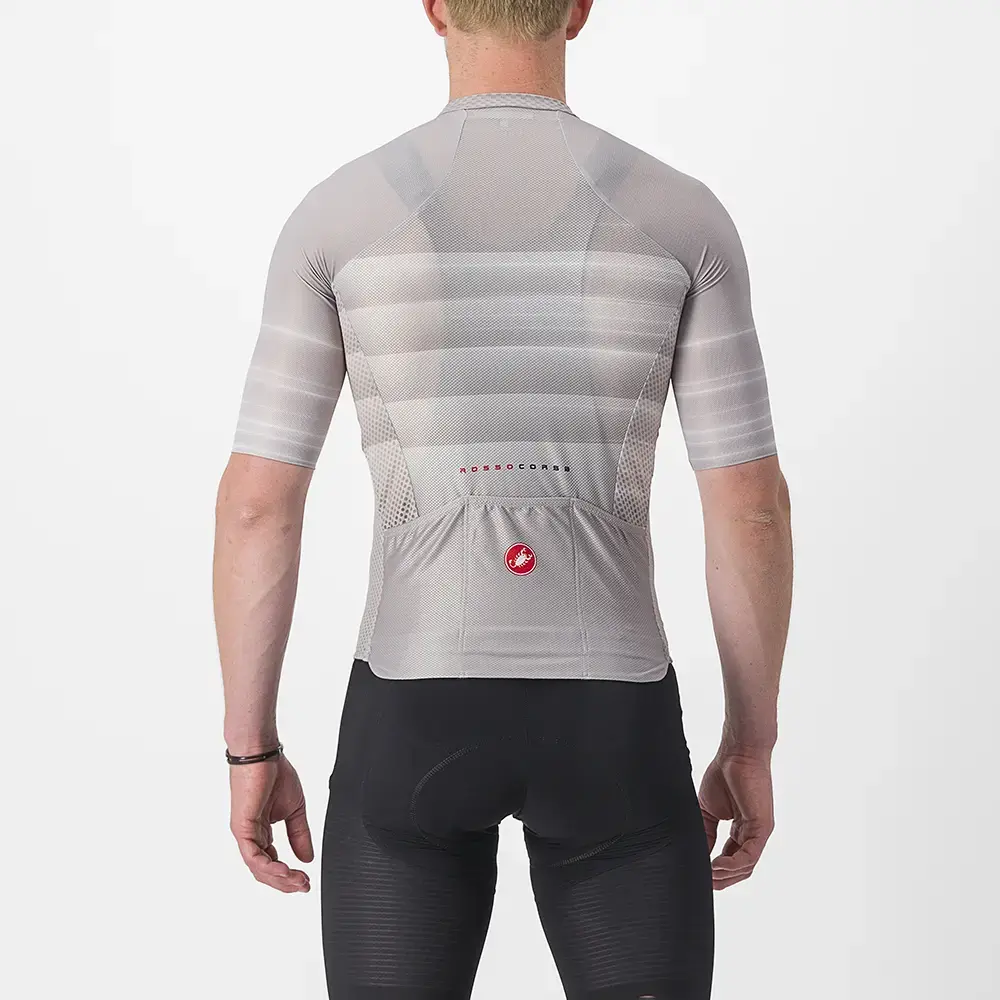 Castelli Climber's 3.0 SL2 Fietsshirt Korte Mouwen Grijs Heren