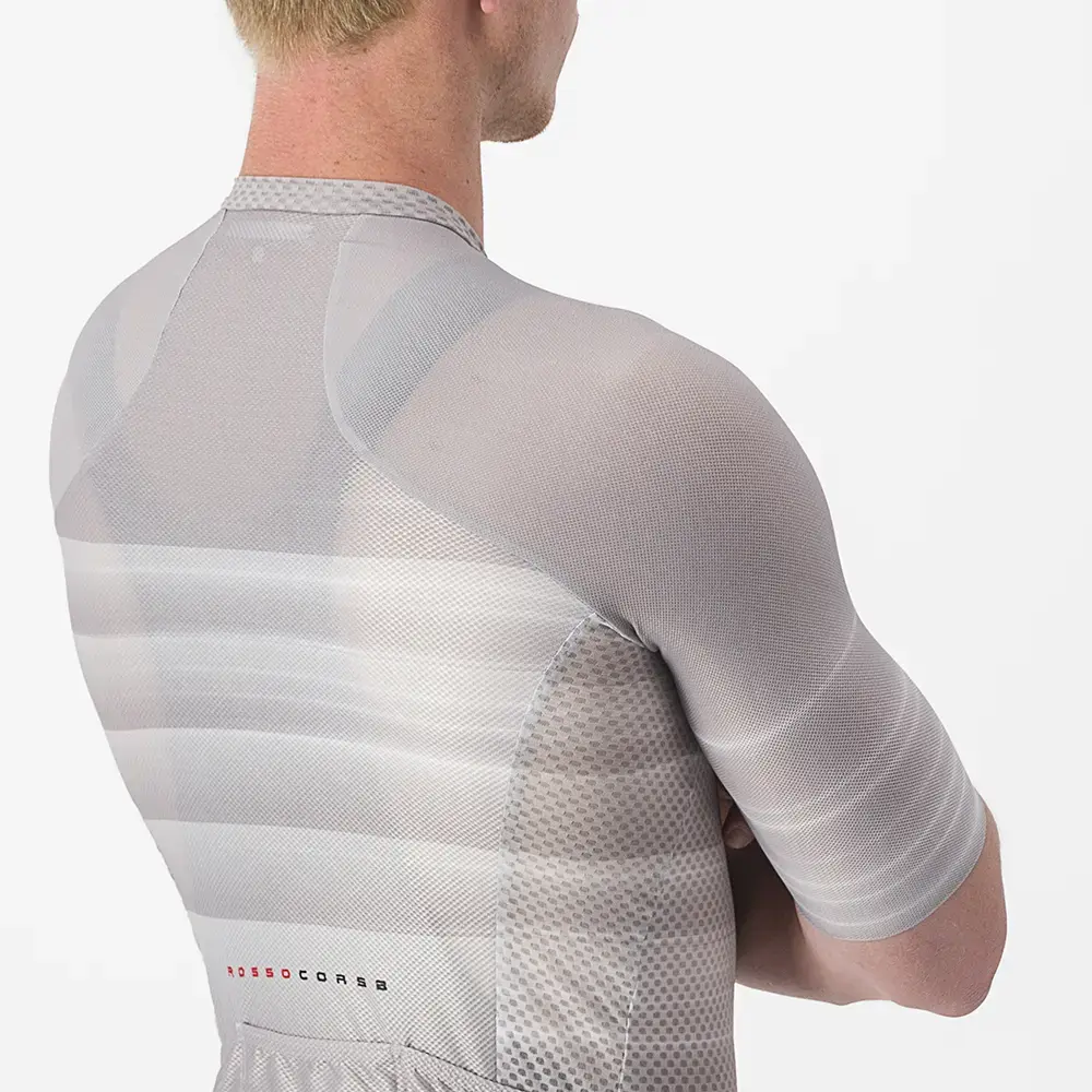 Castelli Climber's 3.0 SL2 Fietsshirt Korte Mouwen Grijs Heren