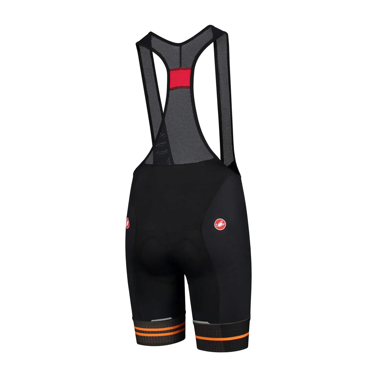 Castelli Competizione Limited Edition Fietsbroek Kort Zwart/Oranje Heren