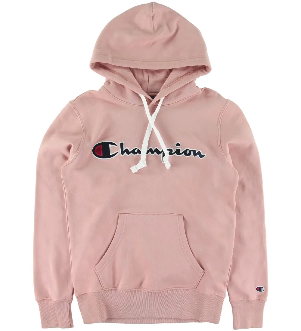 CHAMPION FASHION HOODIE  ROZE M. LOGO