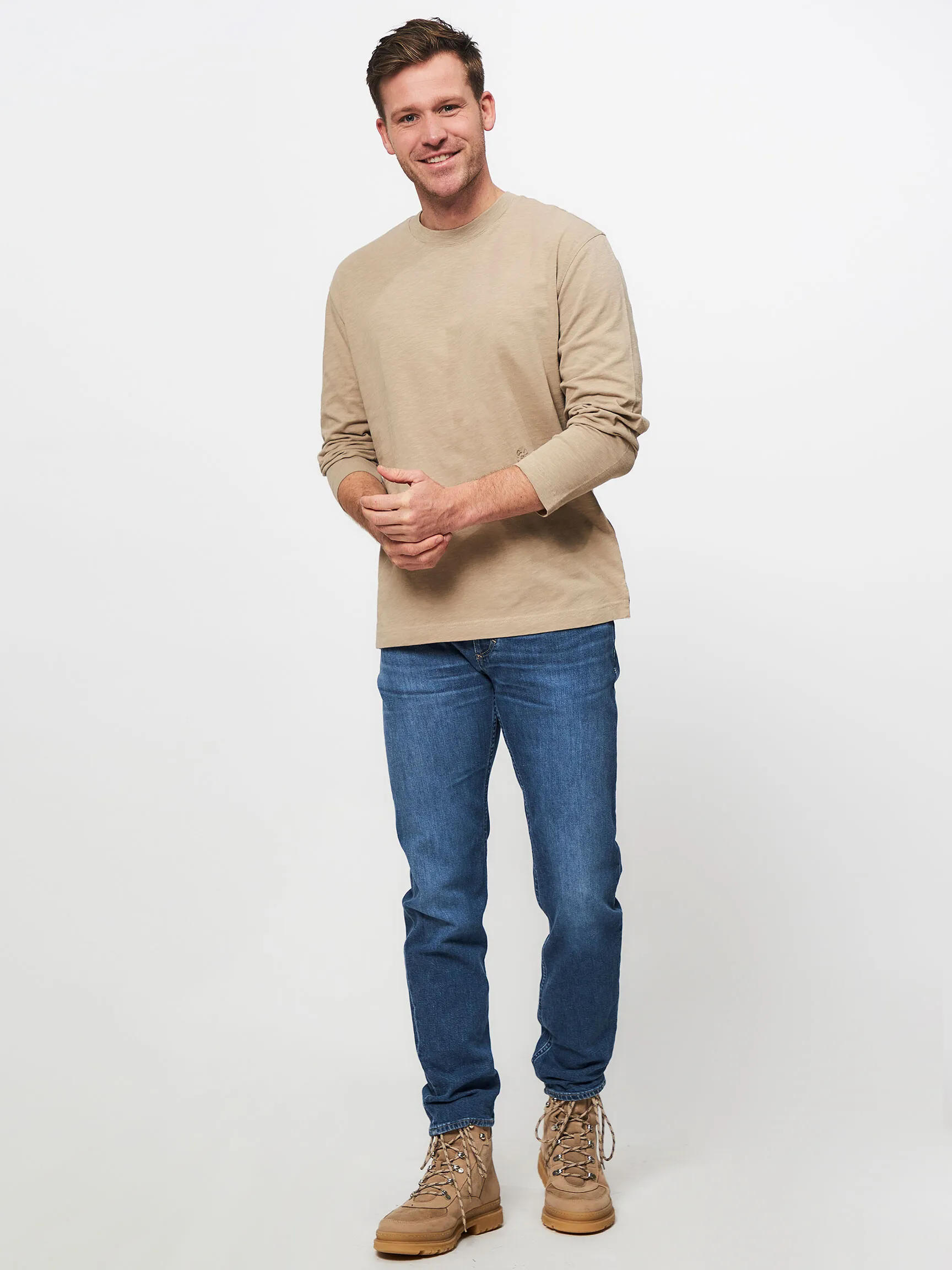 Closed Men Organic cotton slub longsleeve