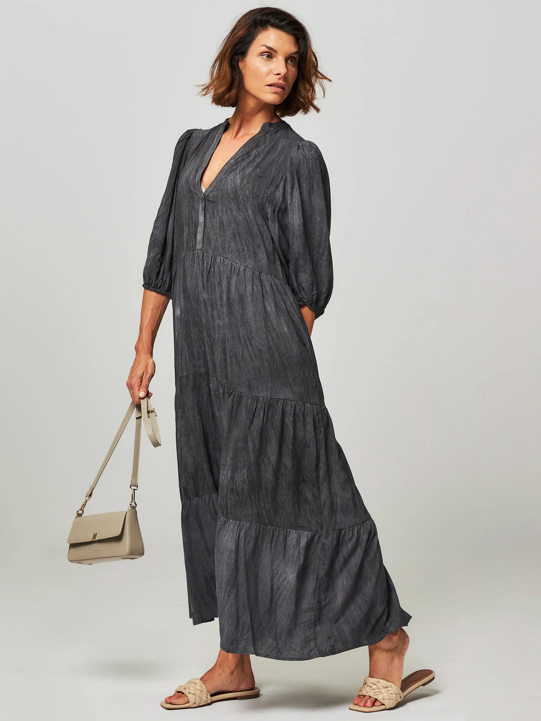 Co'Couture Floor, viscose maxi dress