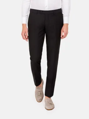 Comfort Slim Fit Black Pantalon