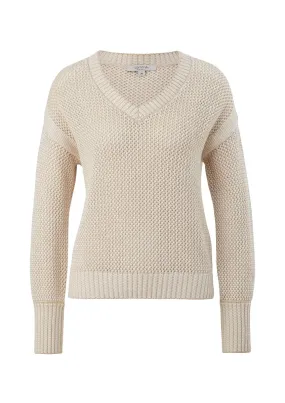 Comma2110374 Pullover - Beige