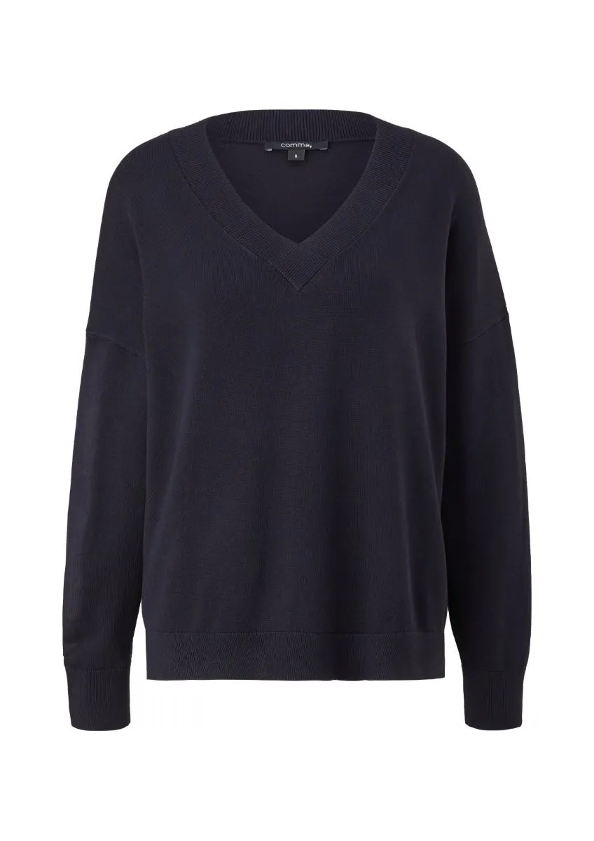 COMMA2120930 PULLOVER MET VHALS  NAVY