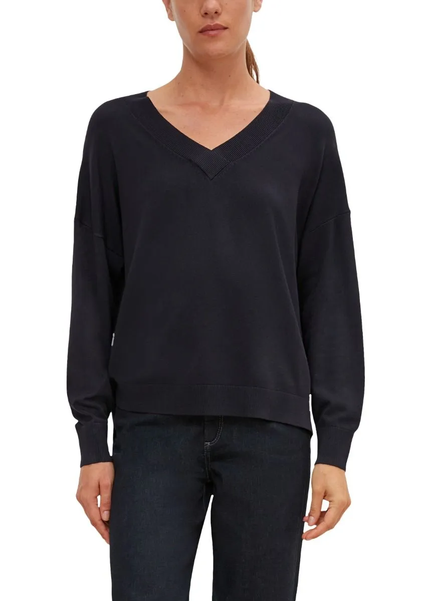 COMMA2120930 PULLOVER MET VHALS  NAVY