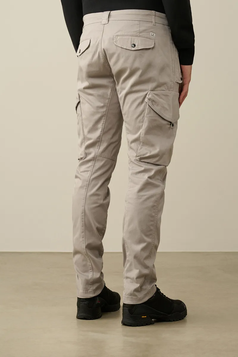 C.P. Company STRETCH SATEEN ERGONOMIC LENS UTILITY PANTS