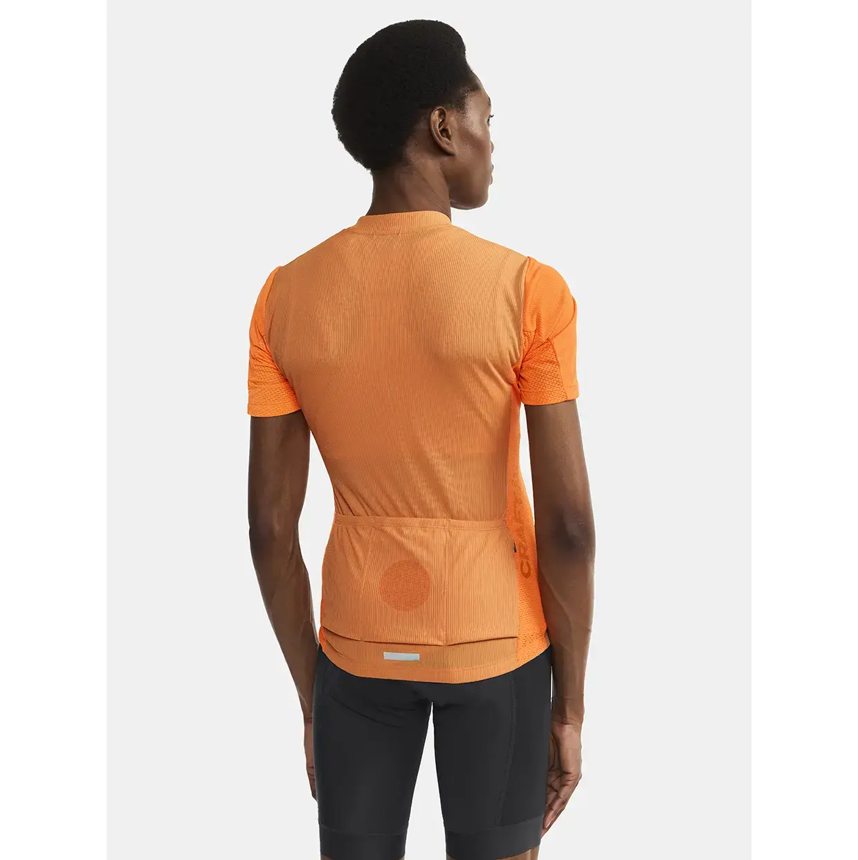 Craft ADV Endurance Fietsshirt Korte Mouwen Oranje Dames