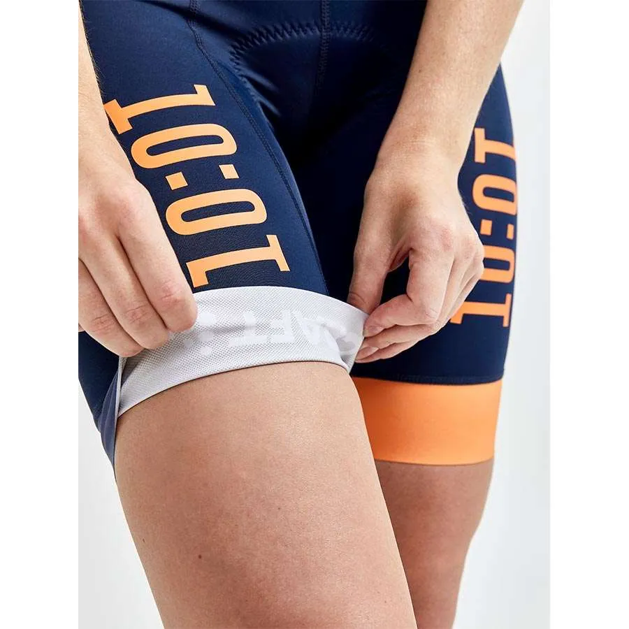 Craft ADV HMC Endurance Fietsbroek Kort Donkerblauw/Oranje Dames