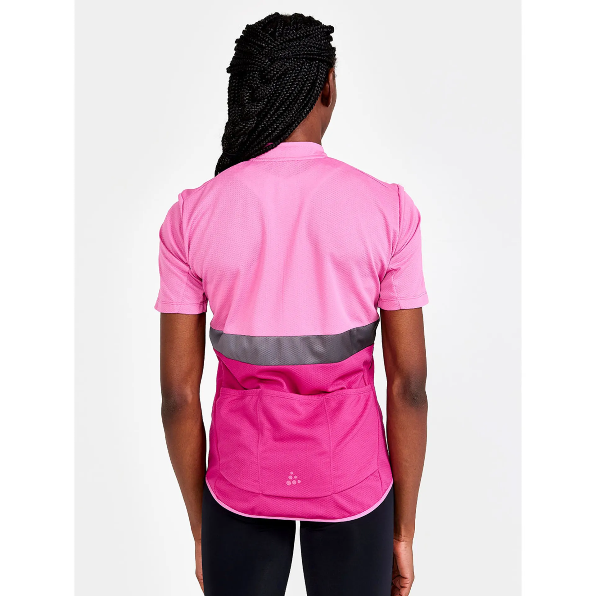 Craft CORE Endurance Fietsshirt Korte Mouwen Roze Dames