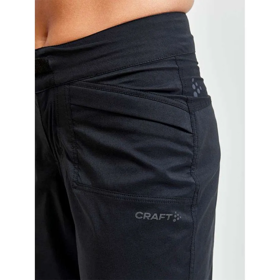 Craft CORE Offroad XT MTB Fietsbroek Kort met Zeem Zwart Dames