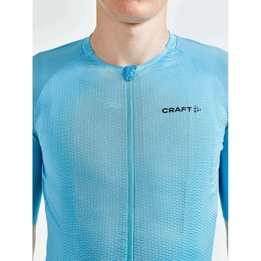 Craft PRO Nano Fietsshirt Korte Mouwen Blauw Heren