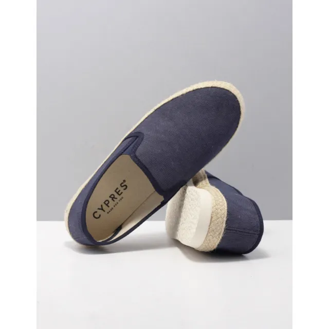 Cypres Espadrilles heren 2315363 cotton plus marino canvas