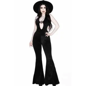 Dames jumpsuit KILLSTAR - Mithra Jumpsuit - Zwart